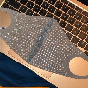 SALE!! Dressbarn Sparkly, crystal face mask